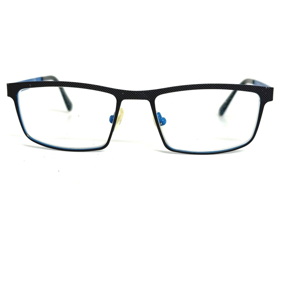 Dutz Eyewear DZ584 Col.45 Blue Black Rectangular Eyeglass Frames 51-17-135